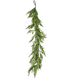 natural touch norfolk pine winter garland