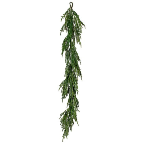 60'' natural touch norfolk pine christmas garland