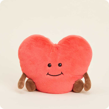 red heart warmies plush animal for Valentine's Day
