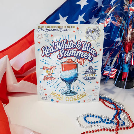 Red, White & Blue Frozen Cocktail Mix | Noble Mick's