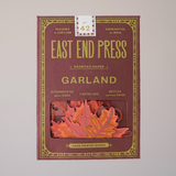 Autumn Leaves Sewn Paper Garland | East End Press