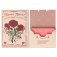 rose scented paper soap sheets travel handwashing leaves portable hand soap booklet