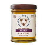 Savannah Bee Company Tupelo raw honey in a 3 oz glass jar