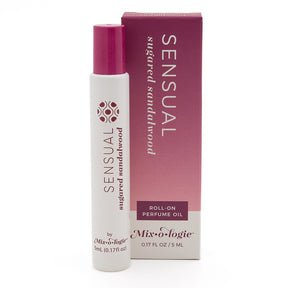 sensual sugared sandalwood roll on perfume by mixologie