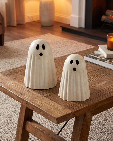 Nesting Metal Ghost Figure