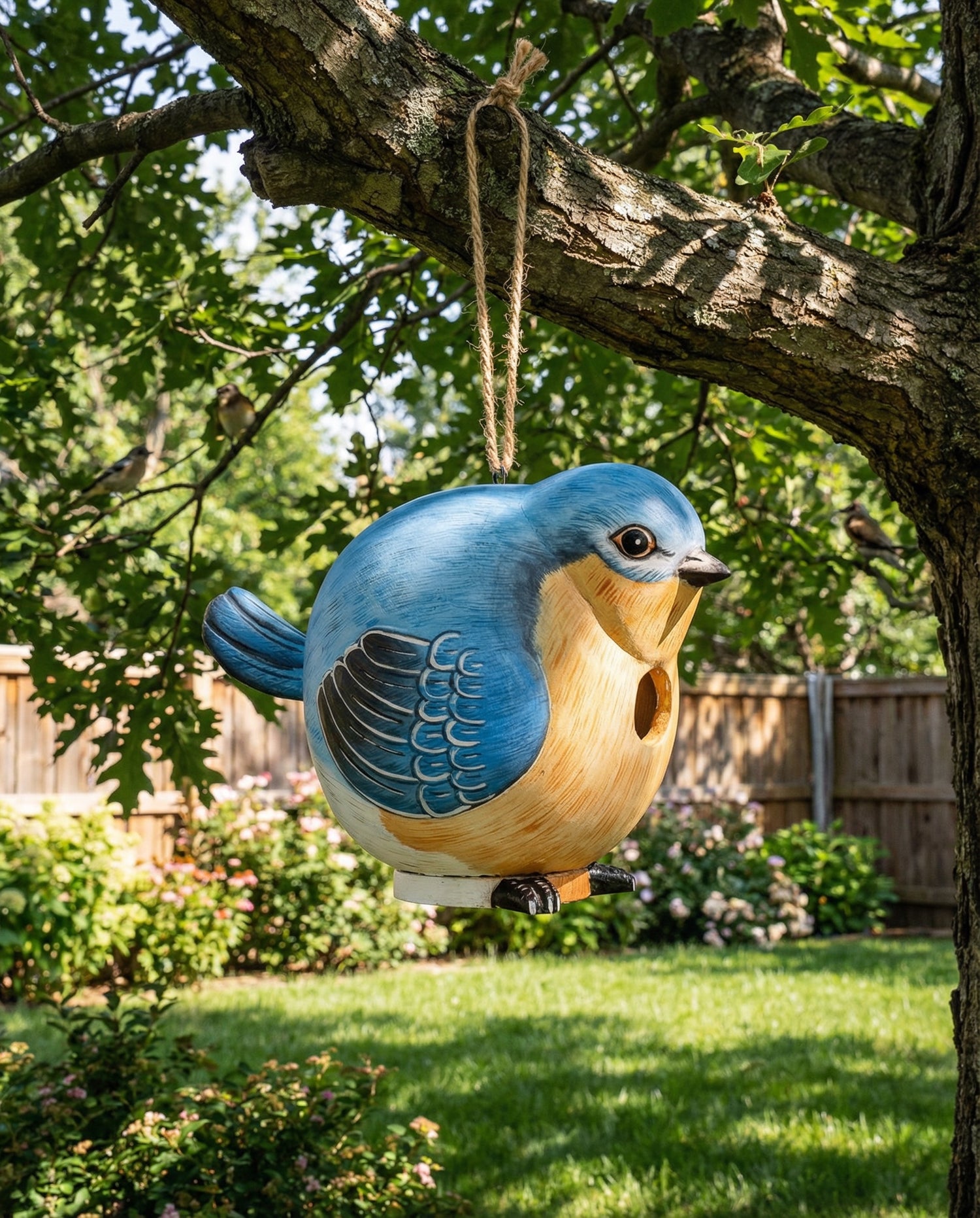 Bluebird Gord-O Wooden Birdhouse