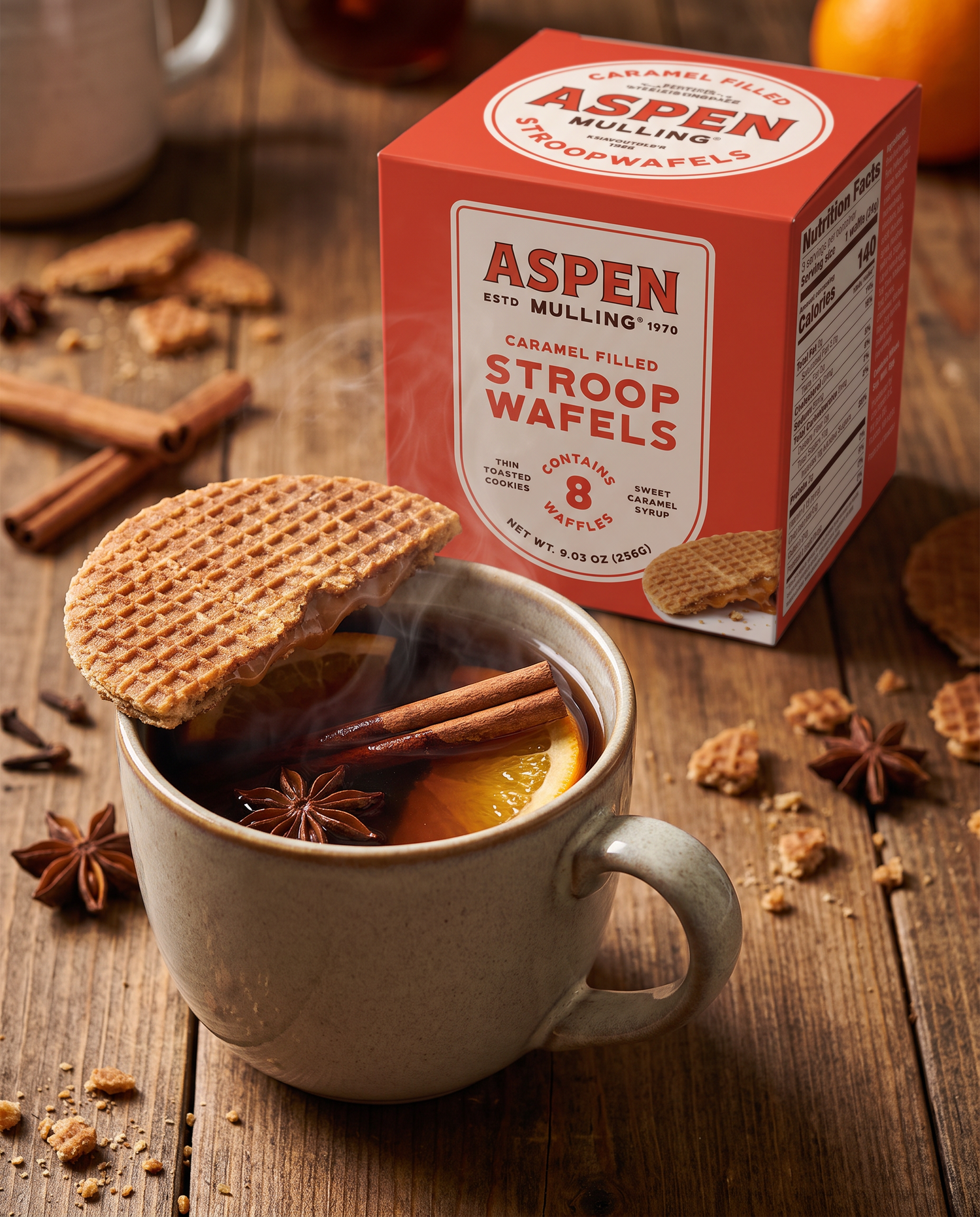 Caramel-Filled Stroopwafels | Aspen Mulling