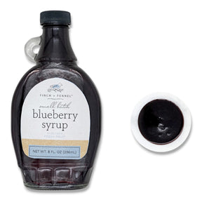 blueberry syrup small batch fruit syrup for pancakes waffles and desserts