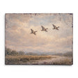 soaring ducks wall art rustic framed print nature landscape decor