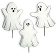 Stop For Candy metal Halloween decoration by The Round Top Collection with candy bucket and easel, hang, or stake display options