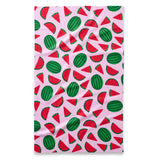 Sweet Watermelon Geometry Tea Towel