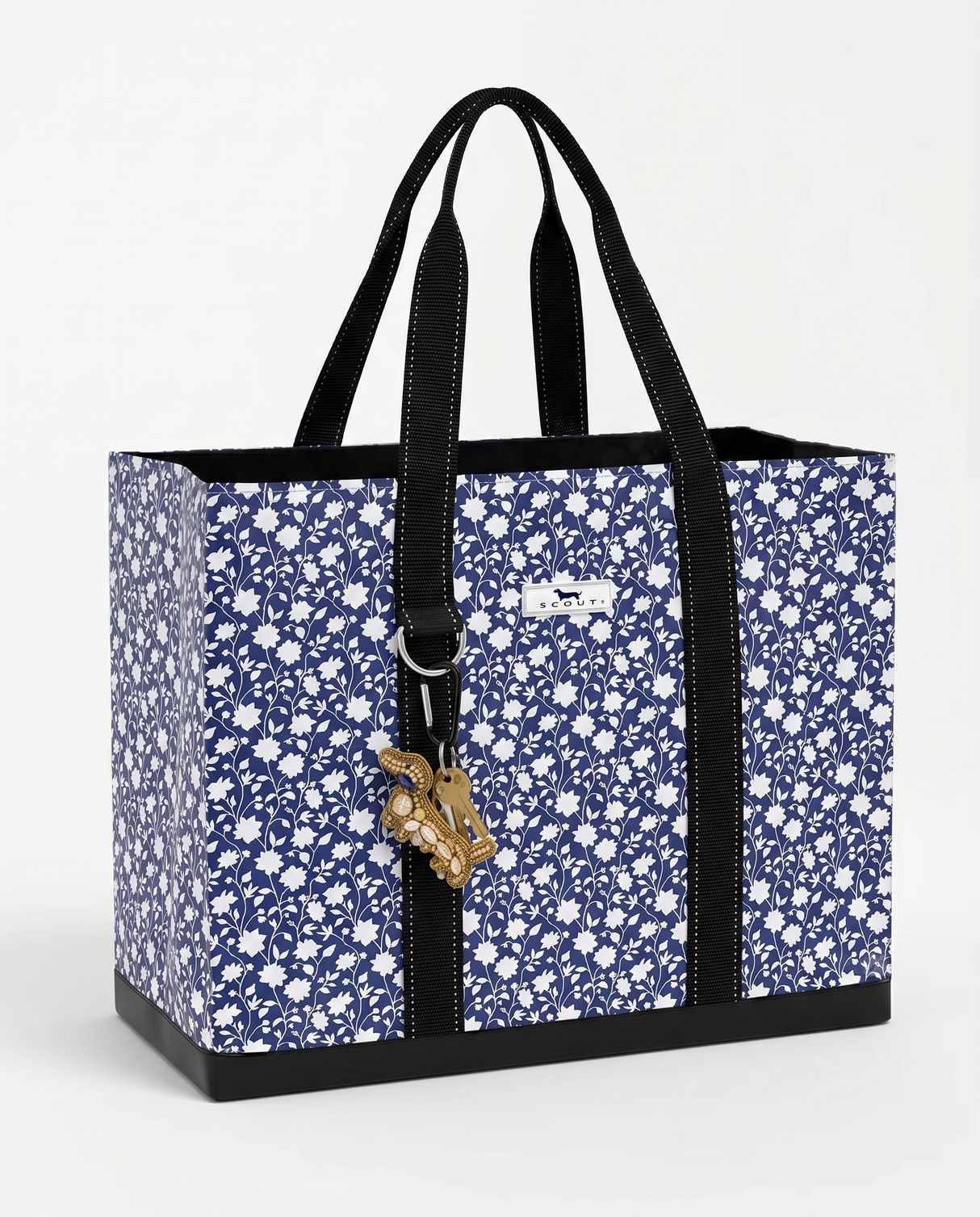 Blue Floral Blooms Original Deano Tote | Scout Bags