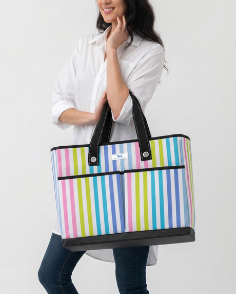 Havana Cabana Stripe Ben Pocket Tote | Scout Bags