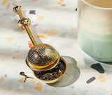 Gold Stainless Steel Tea Infuser Egg