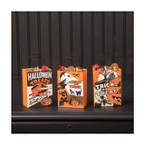 Retro Halloween Metal Treat Bags