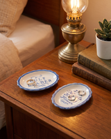 Sassy Sayings Scalloped Ceramic Trinket Dish