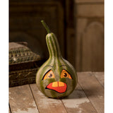 Paper Mache Frightened, Ghostly, & Grouchy Gourds