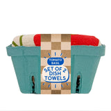 Tomato Basil Dish Towel Set