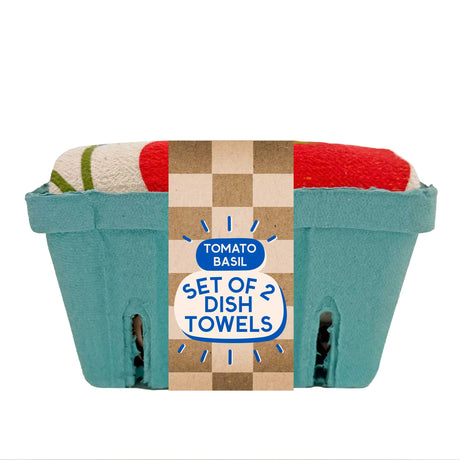 Tomato Basil Dish Towel Set
