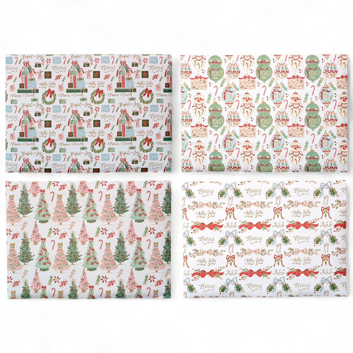Holiday Wrapping Paper Sheets