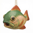 trout fish wooden birdhouse hand painted hanging garden bird house decor