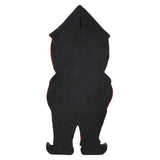 Retro Halloween Paper Mache Orange Pumpkin Boy Wall Décor