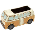 VW yellow wagon van planter by Kalalou