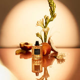 Peachy Queen fragrance notes with golden peach tuberose coconut water citrus musk and vanilla