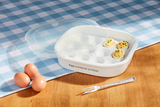 Deviled Egg Ceramic Tray with Lid & Serving Fork