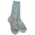 Women's Weekend Missoni Crew Socks in Coastal blue marled knit, ultra-soft crew socks for everyday comfort and cozy lounging.