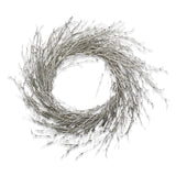 White Faux Birch Branch Wreath | 28'' Round