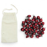 Red Mercury Glass Ornaments | Set of 36