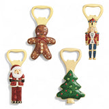 Festive Christmas Bottle Openers | 4 Styles