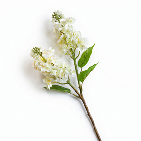 white hydrangea stem faux floral 26 inch artificial flower arrangement decor