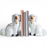 staffordshire dog bookends