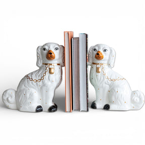 staffordshire dog bookends