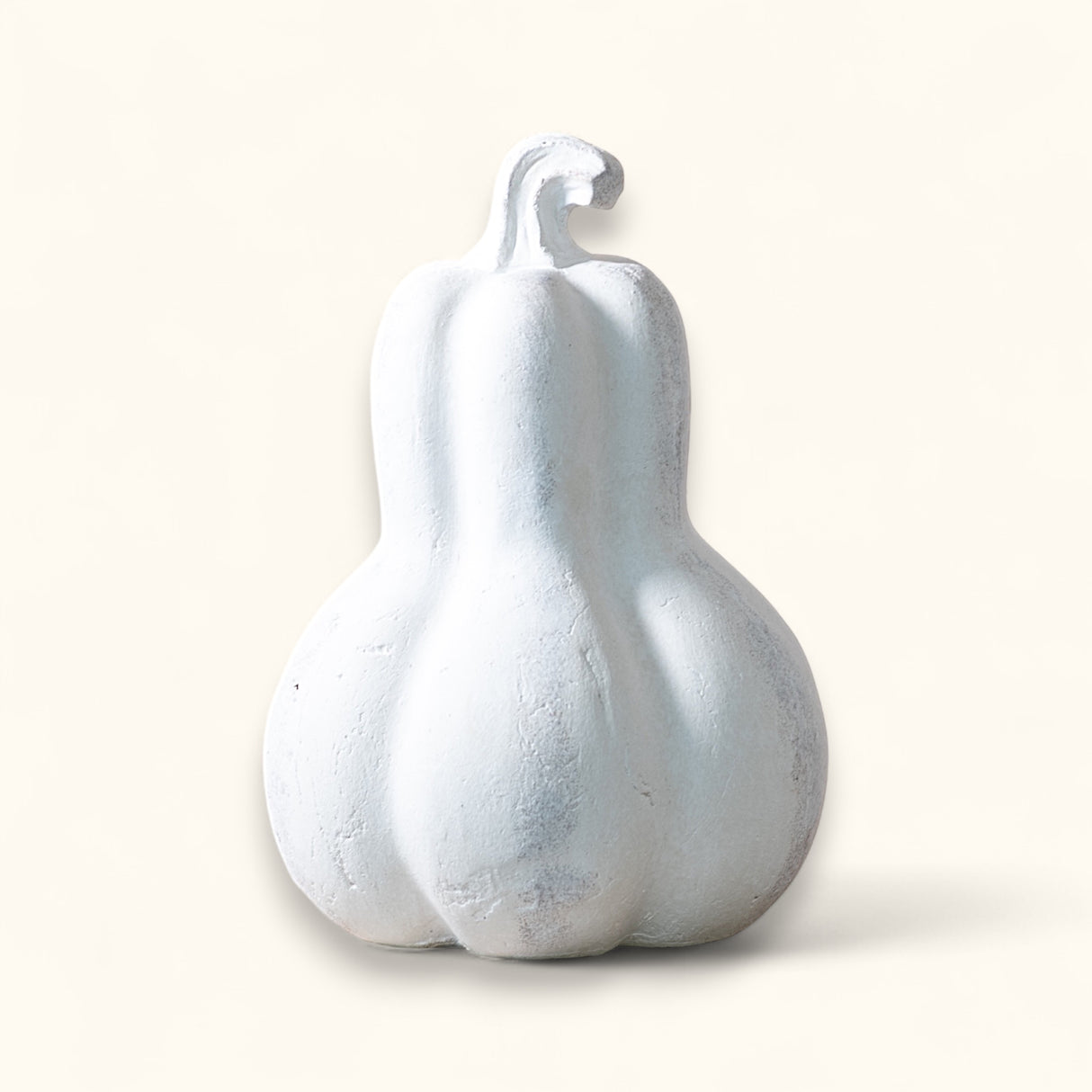 white terracotta gourd fall decoration