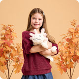 White Axolotl Warmies Plush Animal