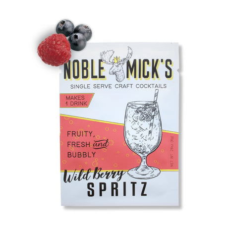 wild berry spritz single serve cocktail mix for sparkling wine drink