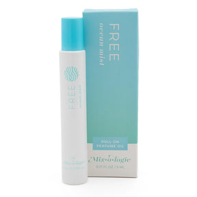 women’s FREE ocean mist roll-on perfume oil fresh marine clean beach scent travel size fragrance