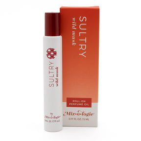 women’s wild musk roll-on perfume oil white musk amber ocean scent 5ml rollerball