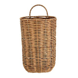 woven door hanging basket for greenery farmhouse wall basket entryway decor