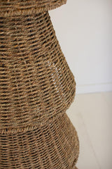 Woven vine Christmas tree tiered metal frame construction